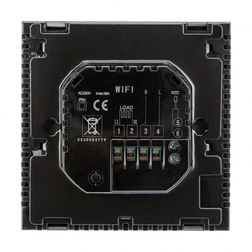 Терморегулятор с сенсорными кнопками R150 Wi-Fi черн. Rexant 51-0591 фото 8
