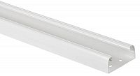Кабель-канал 80х35 L2000 пластик без крышки бел. ИЭК Leg 010411