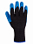 Перчатки х/б плотной вязки с латексным покрытием, "Рельеф", черные, 11, 10 кл., 140 г, 1 пара, TDM