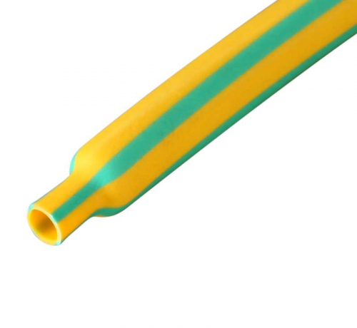 Трубка термоусадочная ТУТнг-LS-30/15 желт./зел. (уп.50м) КВТ 60111