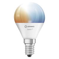 Лампа светодиодная SMART+ WiFi Mini Bulb Tunable White 5Вт (замена 40Вт) 2700…6500К E14 (уп.3шт) LEDVANCE 4058075485976