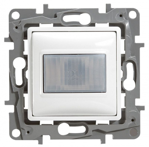 Датчик движения СП Etika 400Вт без нейтрали бел. IEK 672217 фото 2
