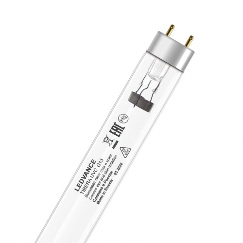 Лампа бактерицидная с УФ-С излучением TIBERA UVC T8 55Вт G13 LEDVANCE 4058075499324