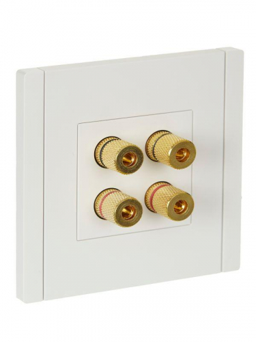 Аудиорозетка 4-м FORTE&PIANO FP239 бел. IEK FP-S40-K01