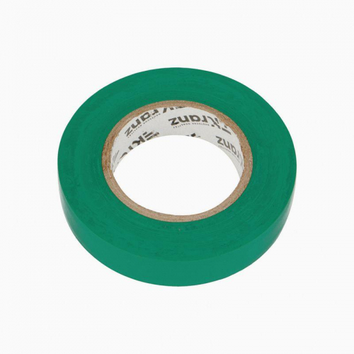 Изолента ПВХ 0.13х15мм 25м зел. (уп.5шт) Kranz KR-09-2103 фото 4