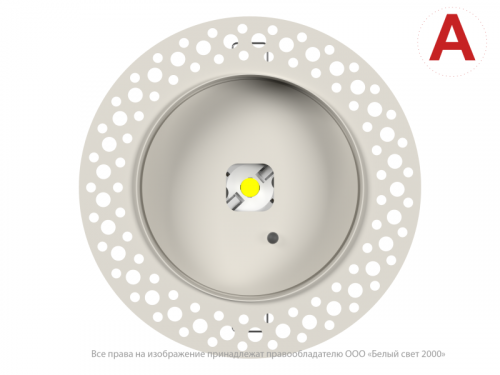Светильник аварийный BS-RADAR-85-L1-INEXI3 White Белый свет a23695 фото 6