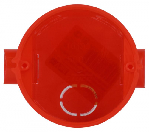Коробка установочная СП 60х62мм IP30 блочная углублен. красн. Ruvinil 10190 фото 4