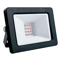 Прожектор светодиодный LL-902 20Вт красн. IP65 AC 220В/50Гц 2835SMD в компактном корпусе черн. FERON 41518