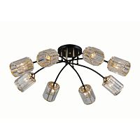 Люстра Emanuelle 9101-308 8хЕ27 60Вт модерн Rivoli Б0053403