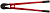 Болторез HRC 58-59 750мм красн. FIT 41675