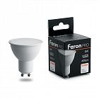 Лампа светодиодная LB-1606 6Вт MR16 6400К GU10 230В FERON 38088