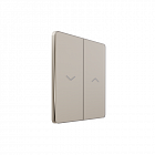 Выключатель для жалюзи СП Systeme Infinity 10А 250В песчан. берег SE FSE000519