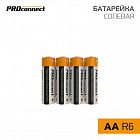 Элемент питания солевой AA/R6P (уп.4шт) PROCONNECT 30-0010
