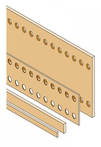 Шина медная плоская 20х5 L=1750мм ABB 1STQ007401A0000