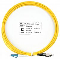 Шнур оптический FOP(s)-9-LC-FC-3m simplex LC-FC 9/125см 3м LSZH Cabeus 7513c