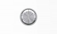 Клавиша для 2-кл. выкл./перекл./кнопок SKY Moon кольцо хром ABB 2CLA861100A1401