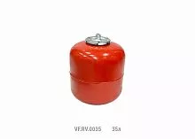 Бак расширительный вертикальный RV 35л красн. (20шт/пал) VALFEX VF.RV.0035