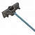 Точка заземления проходная d6 L500 на базе арт. 31546 PROxima EKF gc-22500