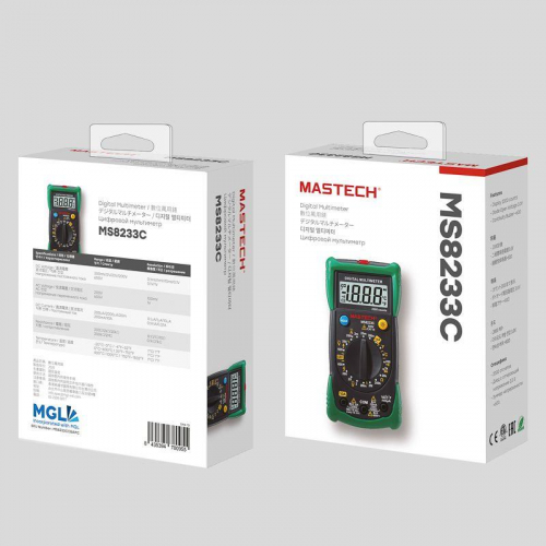 Мультиметр универсальный MS8233C Mastech 13-2015 фото 4