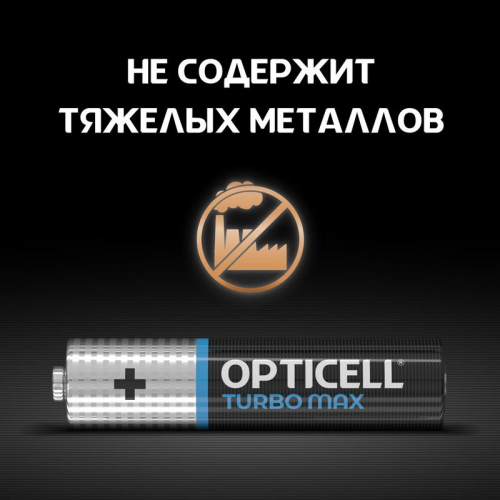 Элемент питания алкалиновый AAA/LR03 (блист. 12шт) Turbo Max Opticell 6053010 фото 5