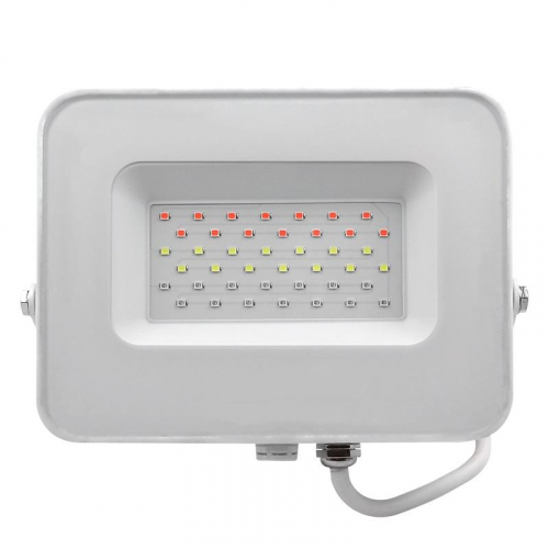 Прожектор светодиодный PFL-30W RGB 30Вт IP65 ДО WH JazzWay 5012103 фото 2