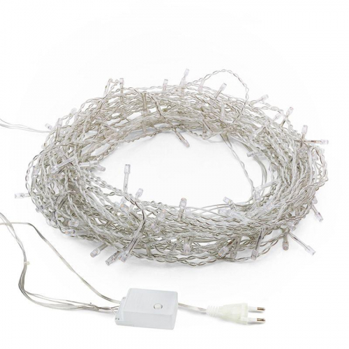 Гирлянда светодиодная "Твинкл Лайт" 15м 120LED бел. 6.9Вт IP20 провод ПВХ прозр. Neon-Night 303-195 фото 7