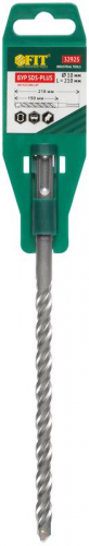 Бур по бетону SDS PLUS с двойн. резьбой 10х210мм FIT 32925 фото 3