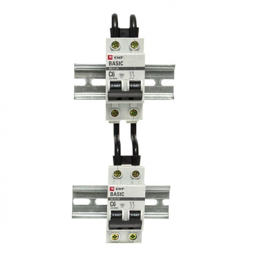 Перемычка 2P модульная межуровневая (125мм) PROxima EKF jbl-2-125 фото 4
