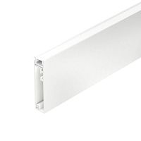 Профиль PLINTUS-H55-2000 WHITE L2000 алюм. Arlight 045445
