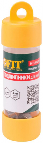 Подшипники для фрезы DхH=9.5х4мм (уп.10шт) FIT 3621-000410 фото 3
