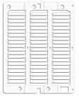 Маркировка для провода жесткая для трубочек 4х23мм бел. (уп.1500шт) DKC NUT23