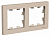Рамка 2-м AtlasDesign универс. песочн. SE ATN001202
