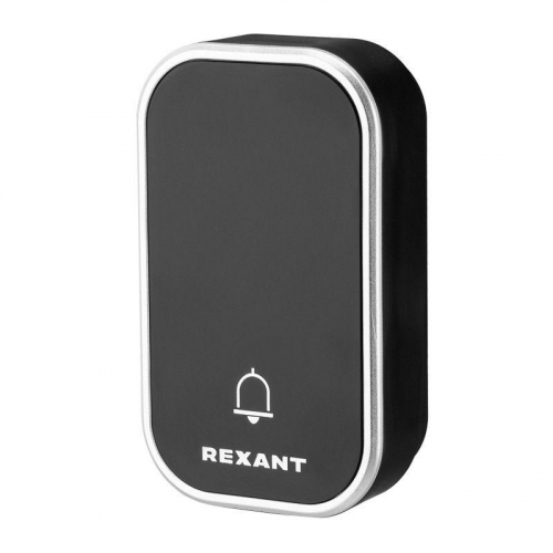 Звонок беспроводной дверной кинетический NoBattCall 38 мелодий 150м IP68 черн. Rexant 73-0004 фото 7