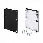 Заглушка SL-LINE-4970 BLACK пластик (уп.2шт) Arlight 029184