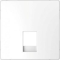 Накладка центральная Merten D-Life для розетки 2-м RJ11/RJ12 SD бел. лотос SchE MTN4215-6035