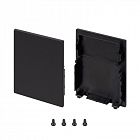 Заглушка SL-LINE-4050-3L-MIDDLE BLACK глухая пластик (комплект) Arlight 044676