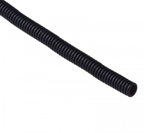 Труба гофрированная ПНД легкая d20мм без протяжки черн. (уп.100м) Ruvinil 22000