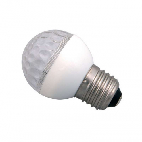 Лампа светодиодная 1Вт шар d50 9LED бел. E27 Neon-Night 405-215 фото 2