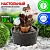 Фонтан настольный с подсветкой Птички 2 GAFN01-400 Green Apple Б0038779