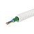 Труба гофрированная ПЛЛ не содержит галогенов d20мм бел. с кабелем ППГнг(А)-HF 3х2.5кв.мм РЭК &amp;quot;ГОСТ+&amp;quot; бел. (уп.50м) DKC 8S82050HF