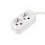 Удлинитель 2х3м с заземл. 6А IP20 ПВС 3х0.75 бел. PROCONNECT 11-7202