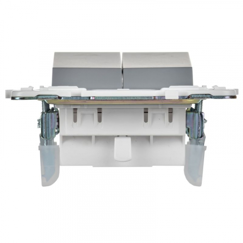 Выключатель жалюзи SKANDY 10А SK-V12Gr сер. IEK SK-V15-0-10-K03 фото 5