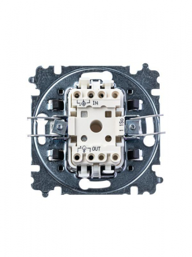 Выключатель 1-кл. СП Levit IP20 жемчуж./ледяной ABB 2CHH590145A6068 фото 4