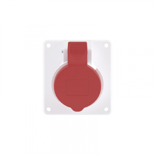 Розетка СП 32А 400В 4п 3P+E IP44 с наклоном DKC DIS4133266 фото 3