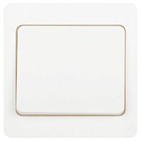 Кнопка СП Style 10А 250В IP20 бел. 7-109-01 Intro Б0060635