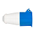 Розетка кабельная 32А 220В 2Р+РЕ IP44 (223) EKF ps-223-32-220