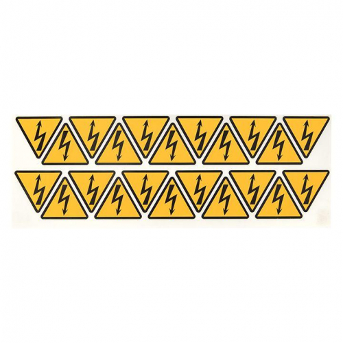 Знак "Молния" 50х50х50мм EKF an-1-03 фото 3
