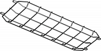 Решетка защитная 91 790 ДО-01-01 365х125х15мм черн. Innolux 91790