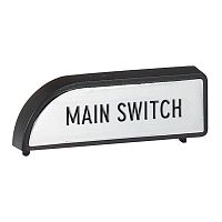 Маркировка "Main Switch" для выключателя-разъединителя Leg 022282