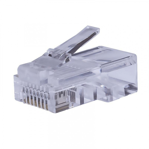 Коннектор 8P8C U/UTP кат.5E RJ-45 (DIY) (уп.10шт) SUPRLAN 10-0209-1
